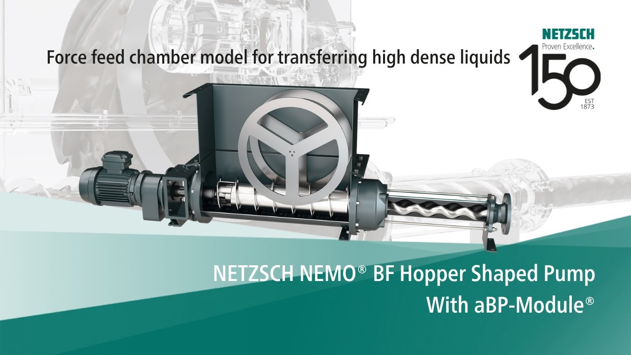 NEMO® BF Hopper Progressing Cavity Pump with aBP Module®