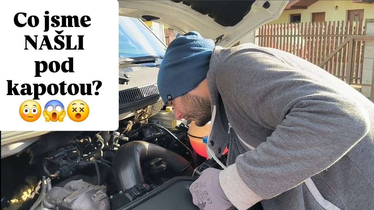 CO JSME NAŠLI POD KAPOTOU 😳 | PŘÍPRAVA KABINY | Přestavba VW T6