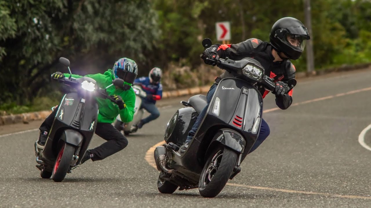 Back on Stock ECU, VESPA  SPRINT TECH , 127KPH ✊️