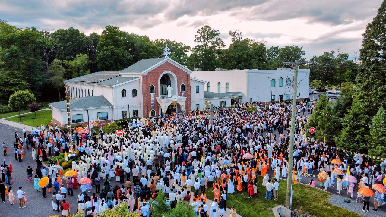 Eucharistic Congress 2025 Procession #eucharisticcongress #eucharisticprocession #syromalabar