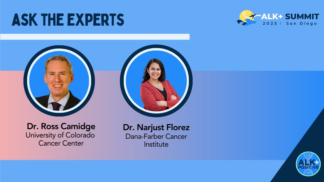 ALK Positive Summit 2025, Ask the Experts: Dr. Ross Camidge and Dr. Narjust Florez