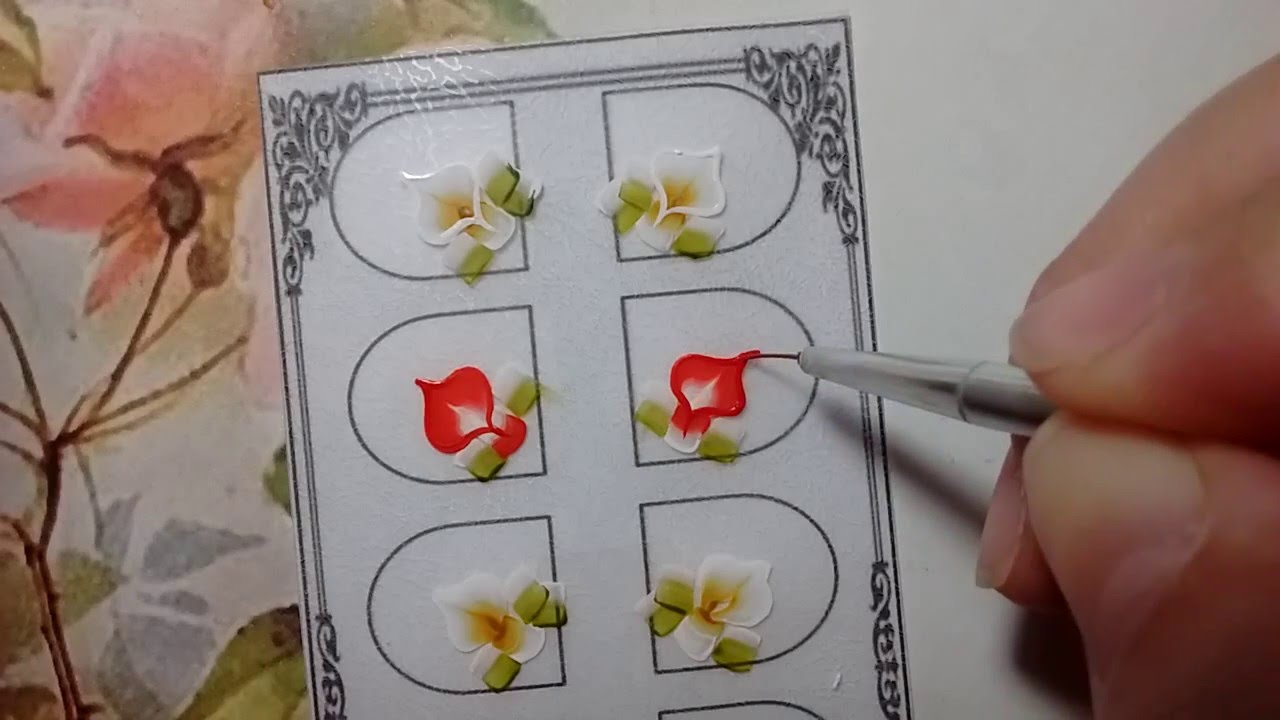 Copo de Leite passo a passo * 1 *