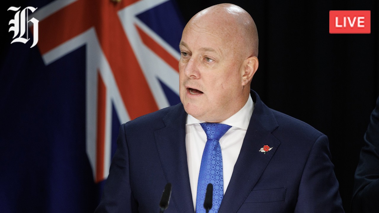 NZ Herald Live:  Christopher Luxon holds post-Cabinet press conference