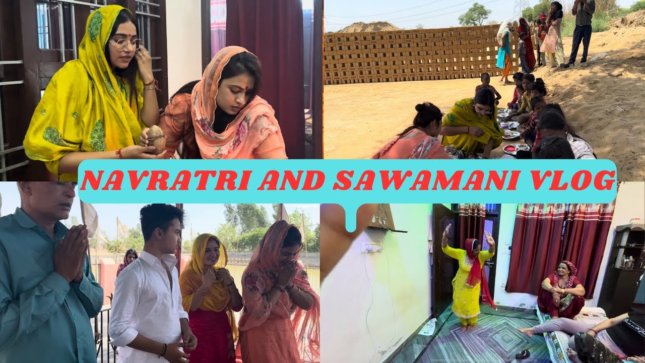 Navratri and Sawamani Vlog #mansiduhan #vlog #mansi