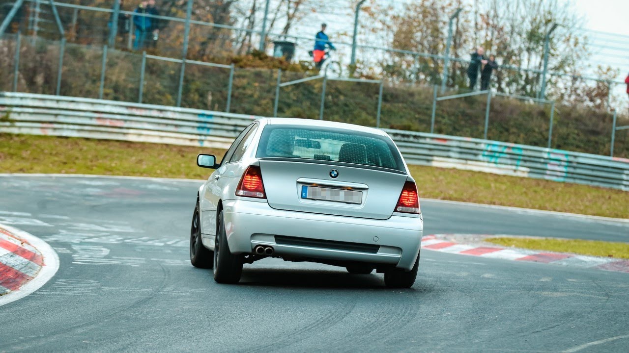 BMW E46 325ti Compact - Туристические поездки по Нюрбургрингу Нордшляйфе: 3 самые опасные ситуаци...