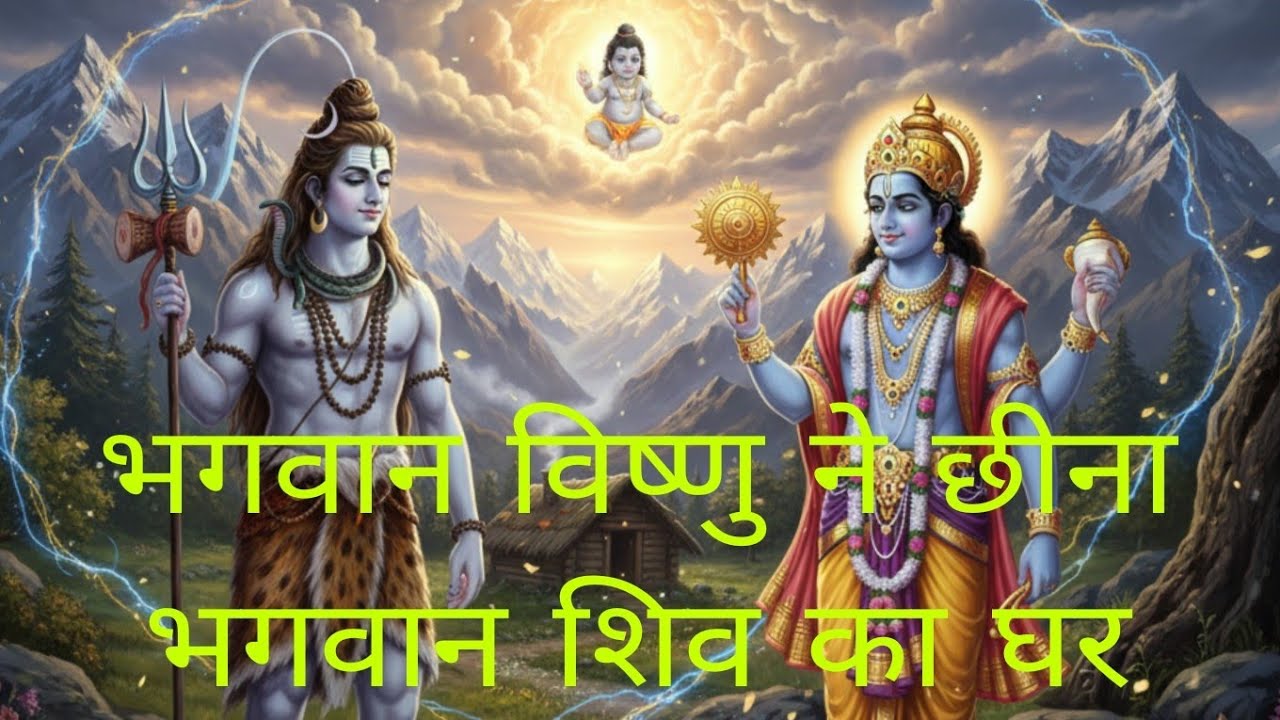“जब विष्णु ने छीन लिया शिव का घर | तीन अद्भुत पौराणिक कथाएँ | Badrinath Story | Shiv Vishnu Story”