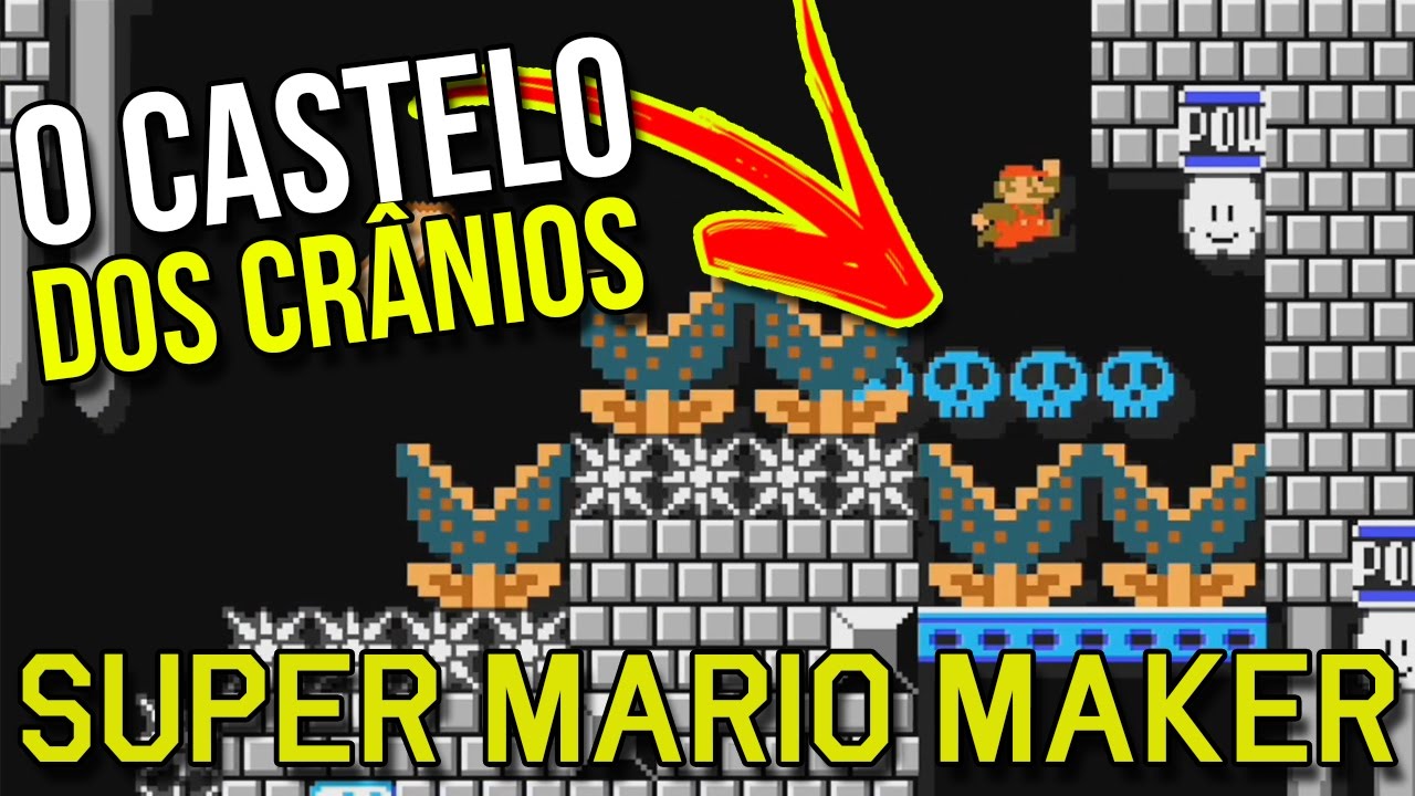 CANH&Otilde;ES DESGRA&Ccedil;ADOS E CR&Acirc;NIOS MALDITOS: RAGE! &ndash; MARIO MAKER (SUPER EXPERT)