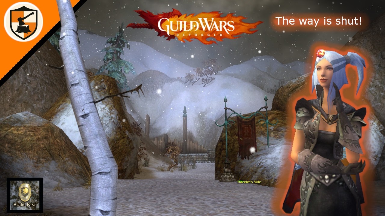 Guild Wars Reforged - Crossing The Shiverpeaks (Borlis Pass)