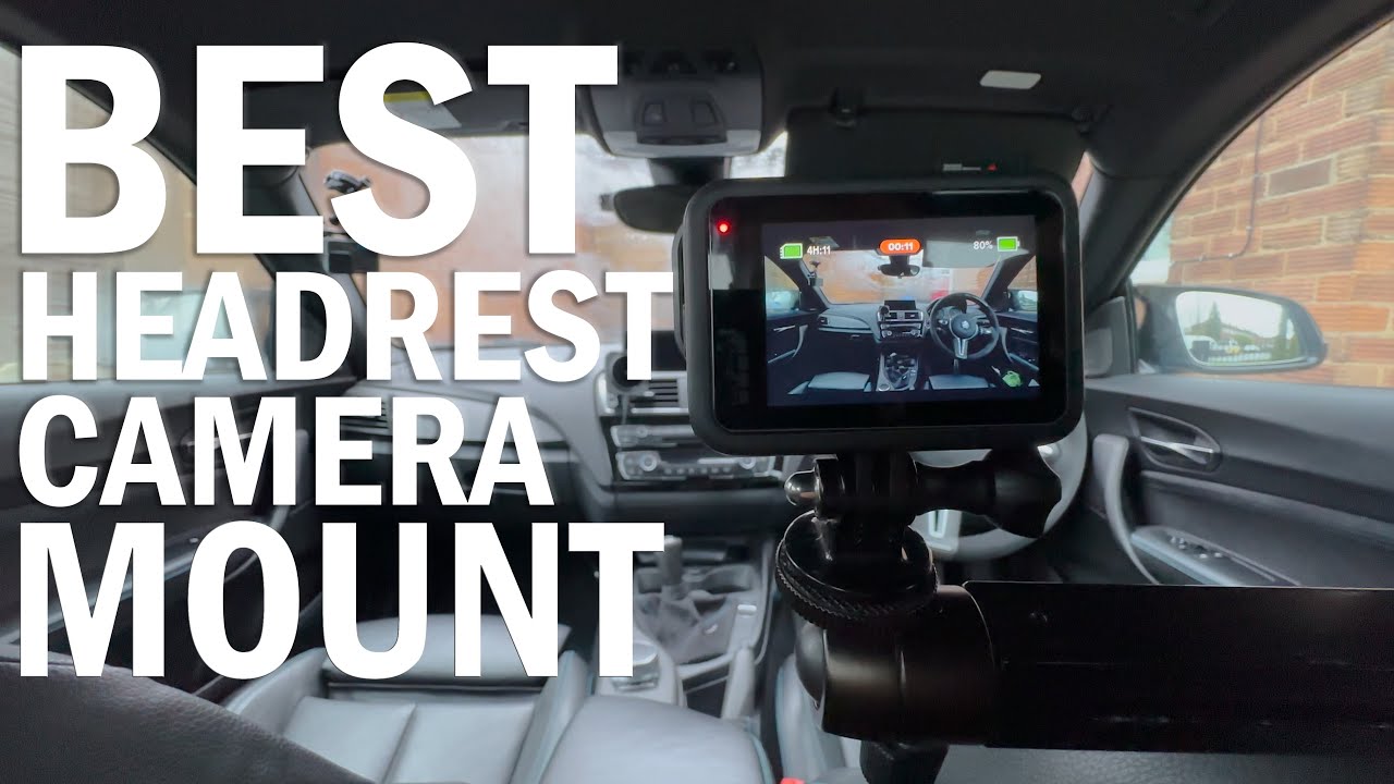 THE BEST UNIVERSAL CAR HEADREST GOPRO, CAMERA MOUNT! CHEAP AND SUPER STABLE VIDEO! | 4K