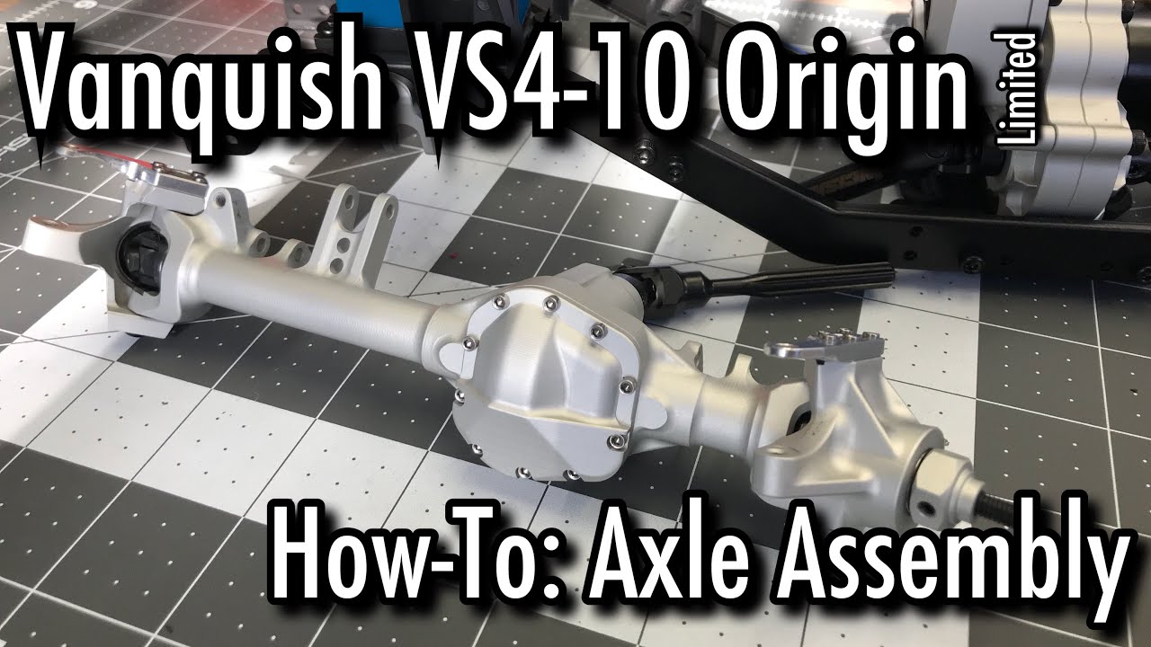 VS4-10 Origin - Axle Assembly - Vanquish Products