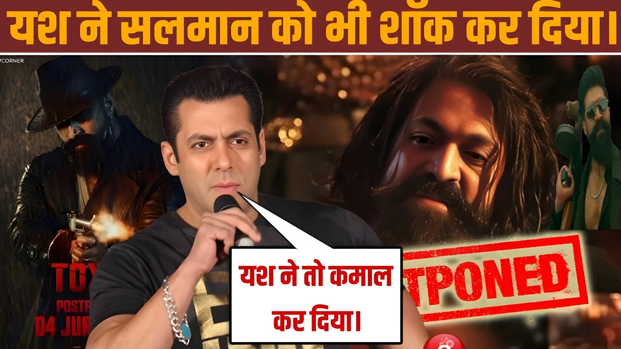 “Yash ne Mera Khel Khatam Kar Diya” Salman Khan ka Shocking Reaction on Toxic Teaser