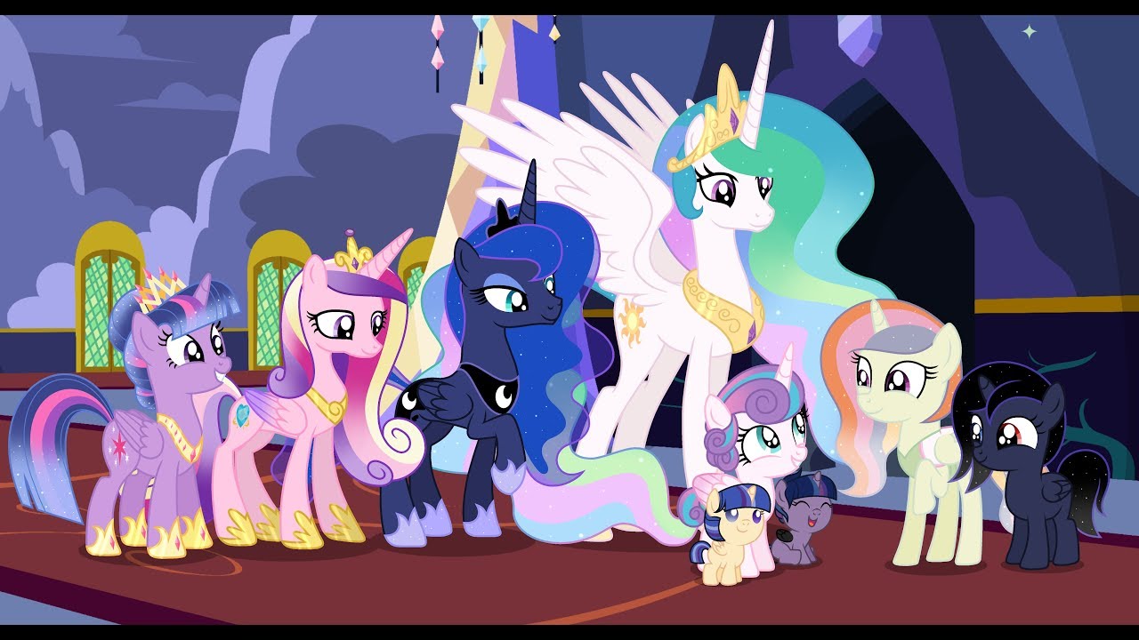 MLP[Next Gen](SpeedPaint) The first meeting of the future Princesses