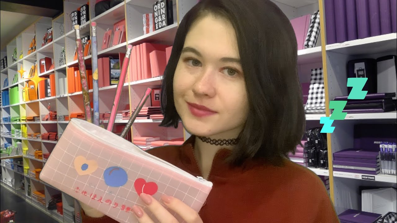 АСМР продавец канцтоваров ✏️   ASMR role play