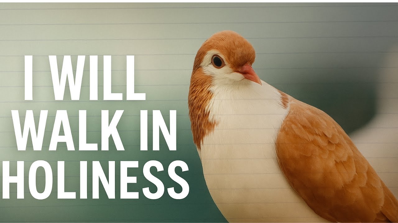 I WILL WALK IN HOLINESS