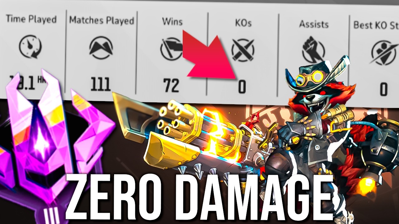 ZERO DAMAGE TO GRANDMASTER ROCKET - SPECTATING NUMBER 1 ROCKET IN MARVEL RIVALS