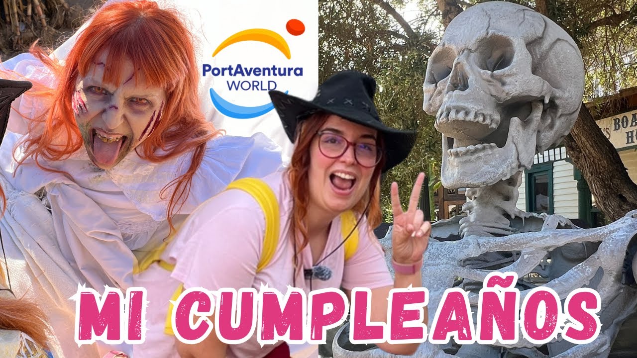 Celebro mi cumpleaños en PORTAVENTURA y esto es LO QUE PASÓ!
