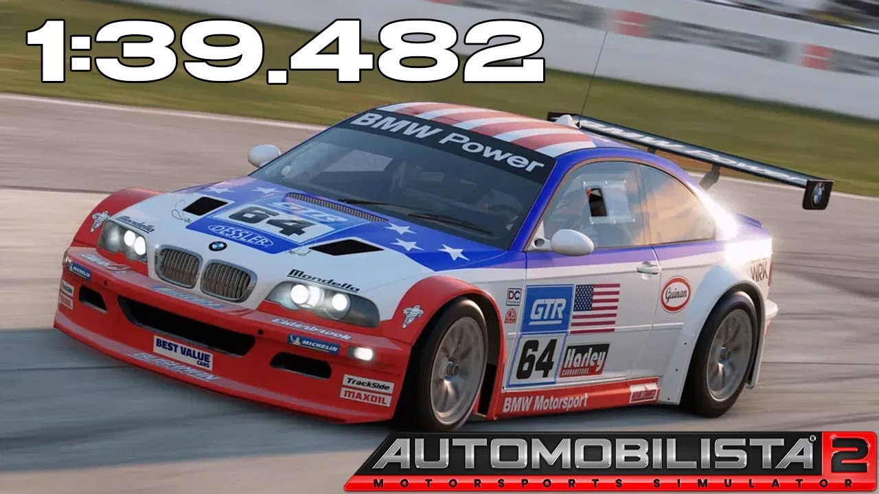 1:39.482 Oulton Park BMW M3 GTR Hotlap | Automobilista 2 Controller