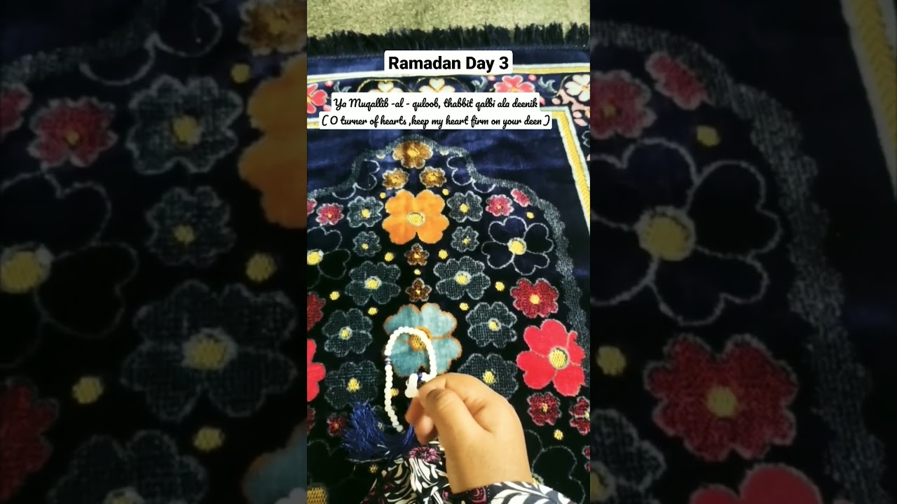Ramadan Day 3♾️#Ramadanroutine#ramadankareem2023 #ashortaday