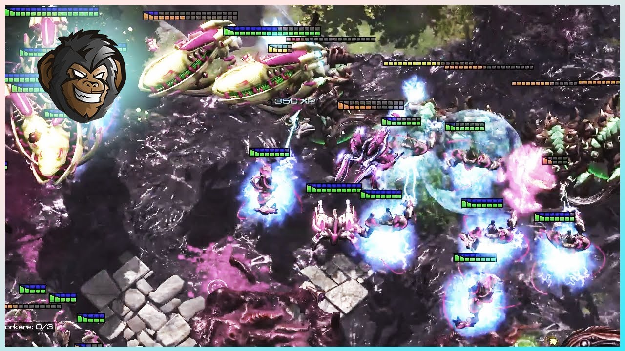Безумное возвращение | Геймплей Starcraft 2