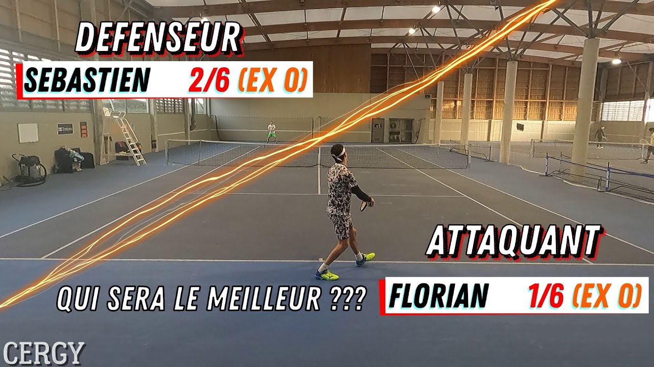 ATTAQUANT vs DEFENSEUR : QUI SERA LE MEILLEUR ? 👑 / 2/6 vs 1/6 / Court Level View / 1/8ème CERGY