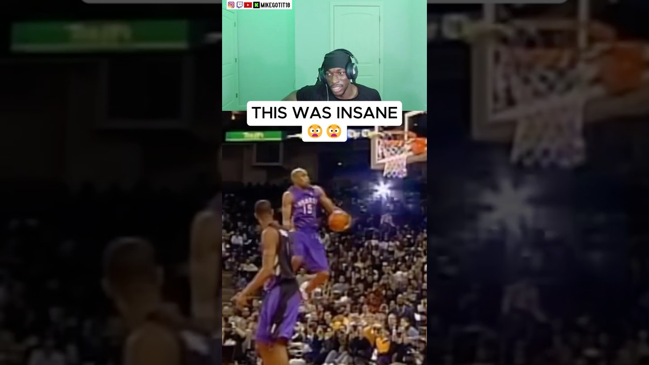 Vince Carter Made the Dunk Contest UNFAIR 😳 