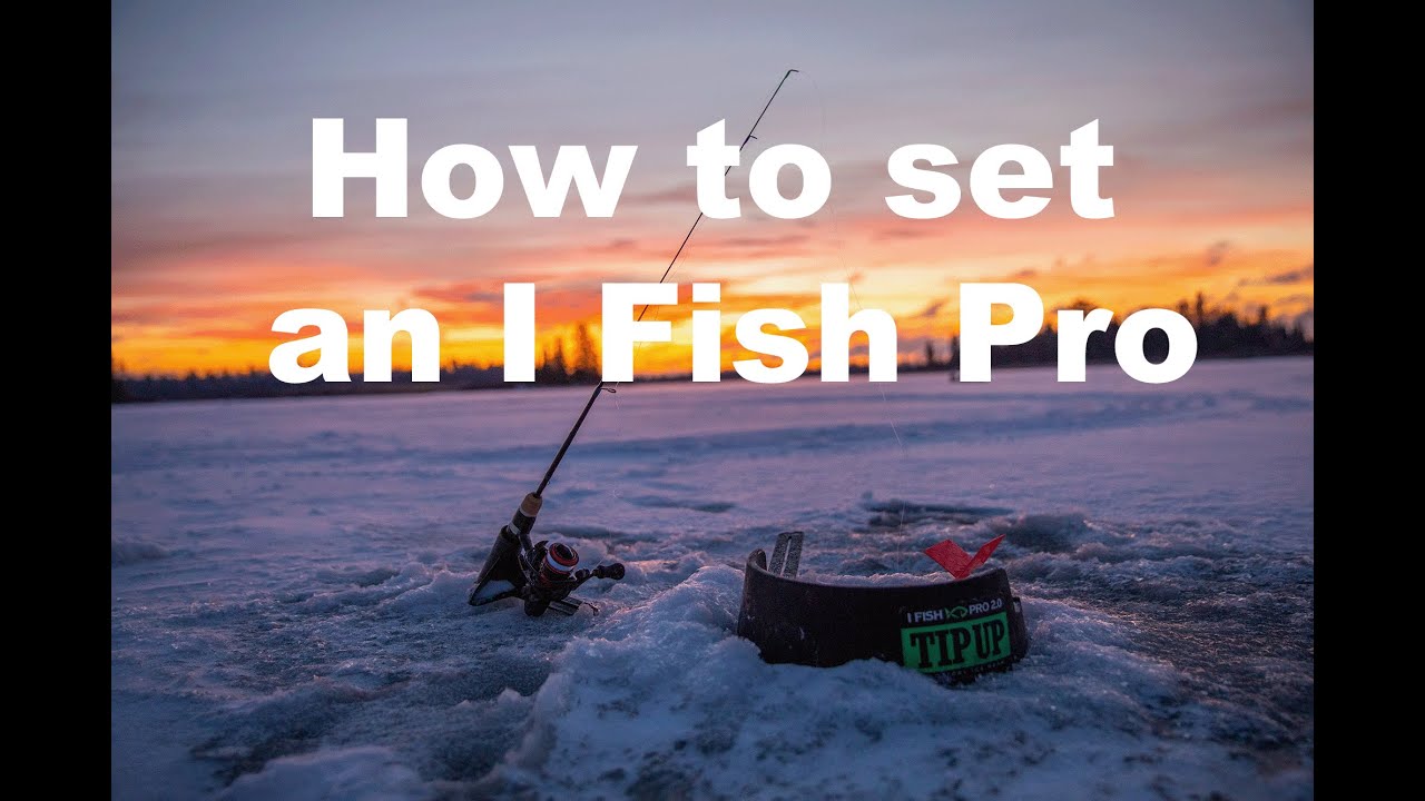 Как использовать I Fish Pro Tip Up