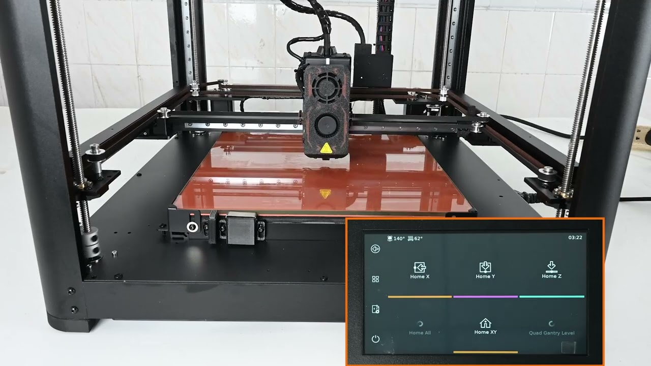 Видеоинструкция по установке и отладке большого 3D-принтера P300.