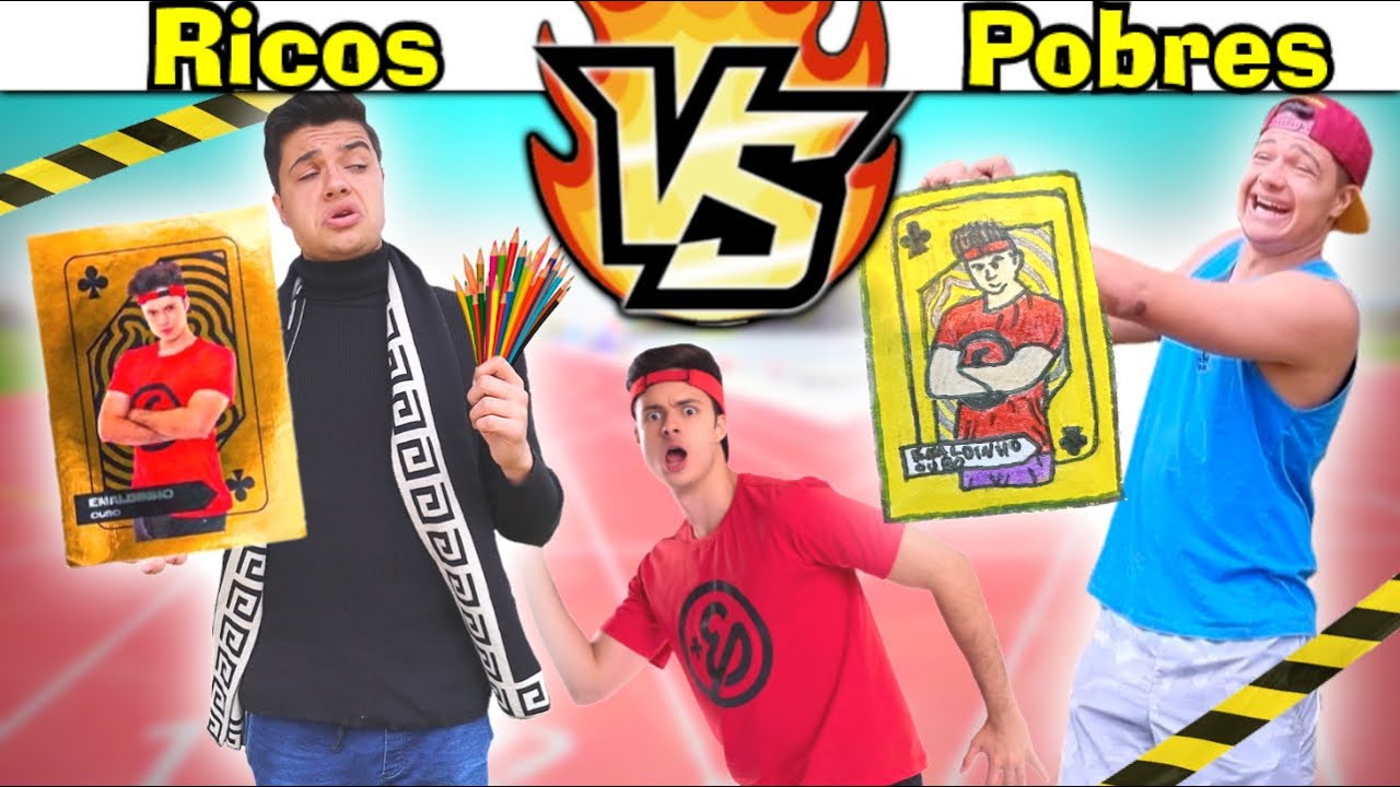 RICOS VS POBRES MELHOR DESENHO DA FIGURINHA LENDÁRIA DO ENALDINHO VENCE #100