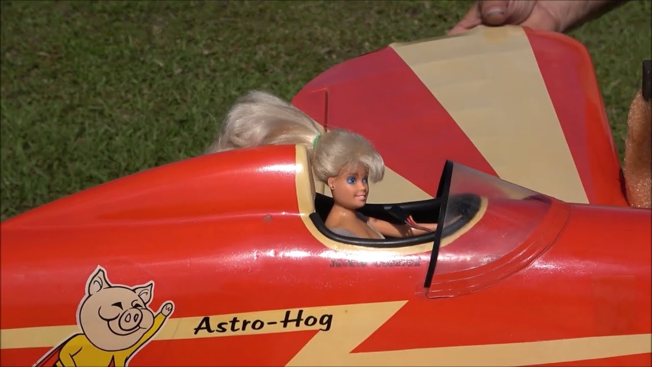 Astro Hog RC low wing powered by 4 cycle engine