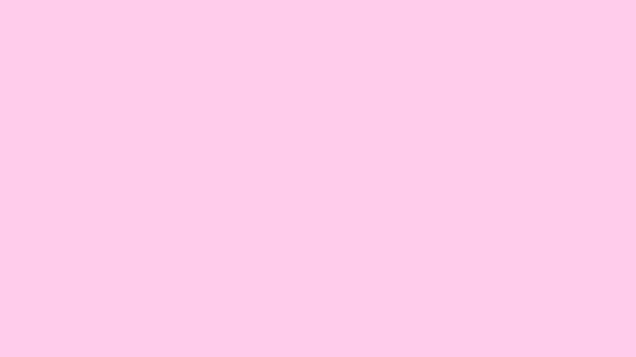 Light Pink Background | Reading Light [2 Hours + No Sound] Pink Lighting- HEX #ffccec
