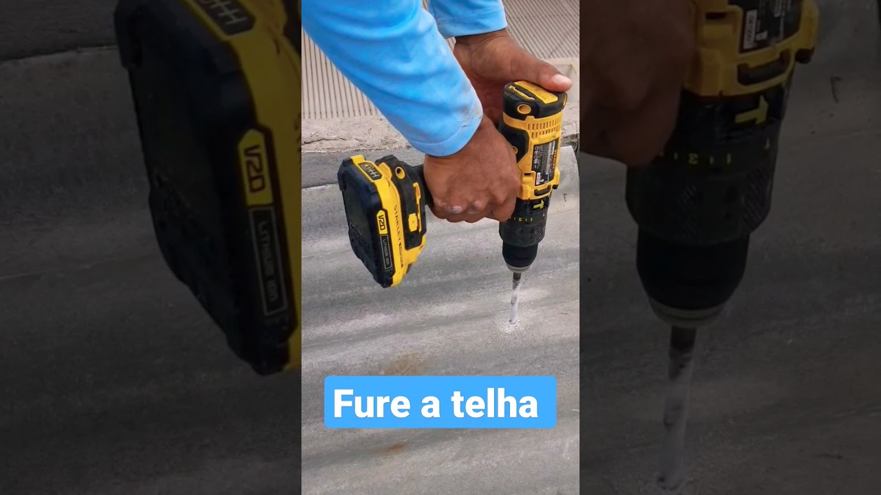 Jeito mais F&Aacute;CIL e correto de fixar telha de fibrocimento!! #construcaocivil #telhado