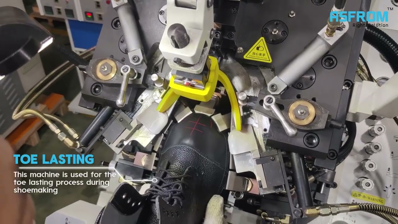 Toe & Heel Lasting Machines with Nailing Function   ASFROM Shoe Making Solution