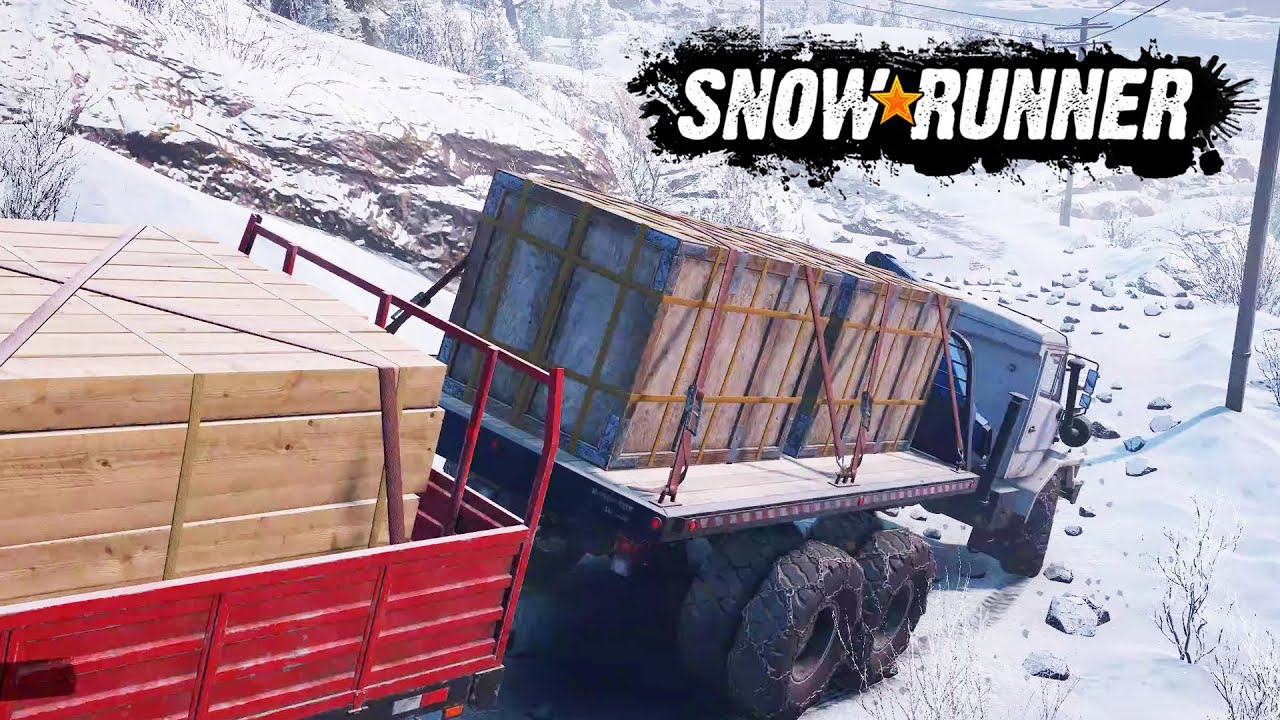 SNOWRUNNER Season 4 Part 8 - ALMOST SCREWED UP (Phase 4)