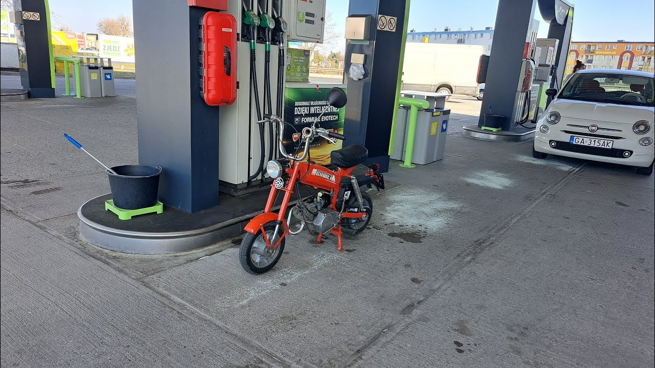 Motorynka Romet Pony 301 - Wycieczka na CPN