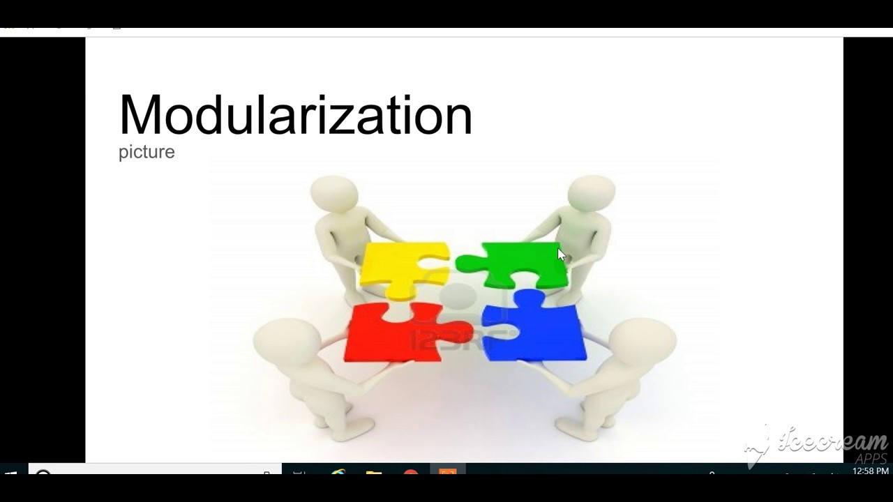 What is the Modularization?