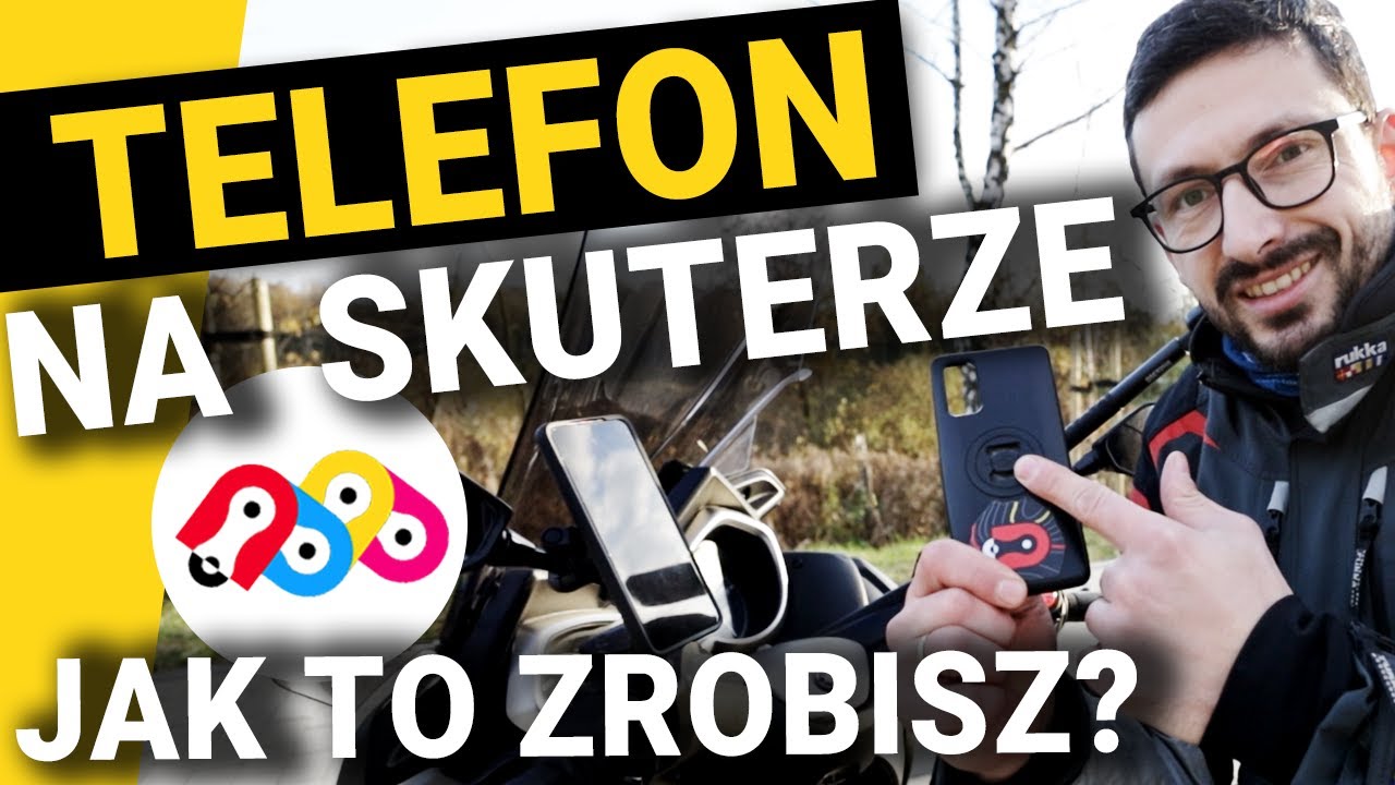 Jak zamontować telefon na skuterze? Poradnik.