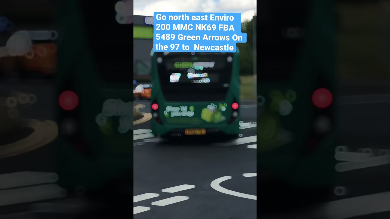Go north east NK69FBA Green Arrow on the 97