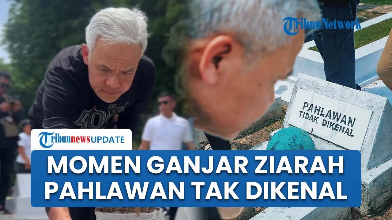 Ganjar Pranowo Ziarah ke Pahlawan Tidak Dikenal saat Ramai Pemberian Gelar, Dianggap Sinisme Manis