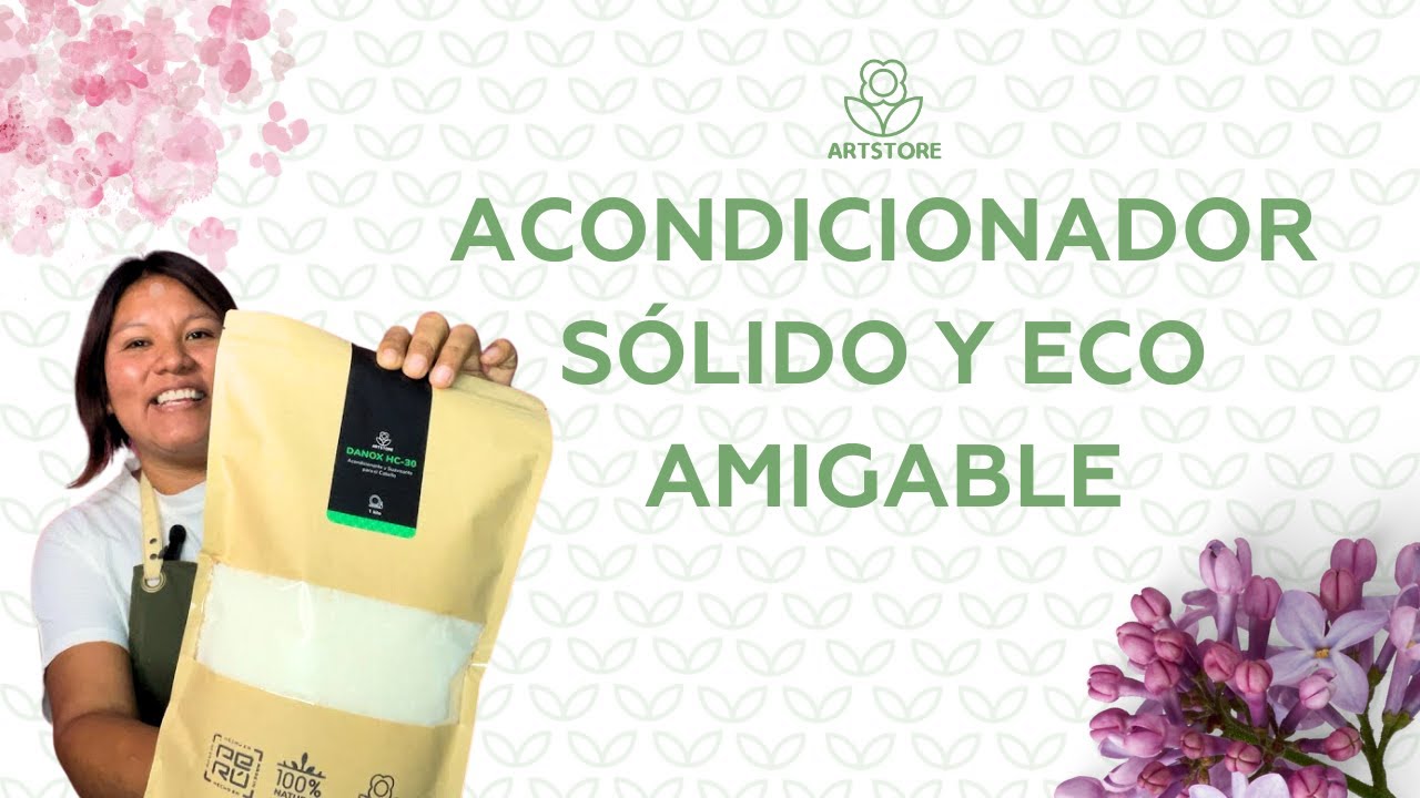 Acondicionador sólido y eco amigable