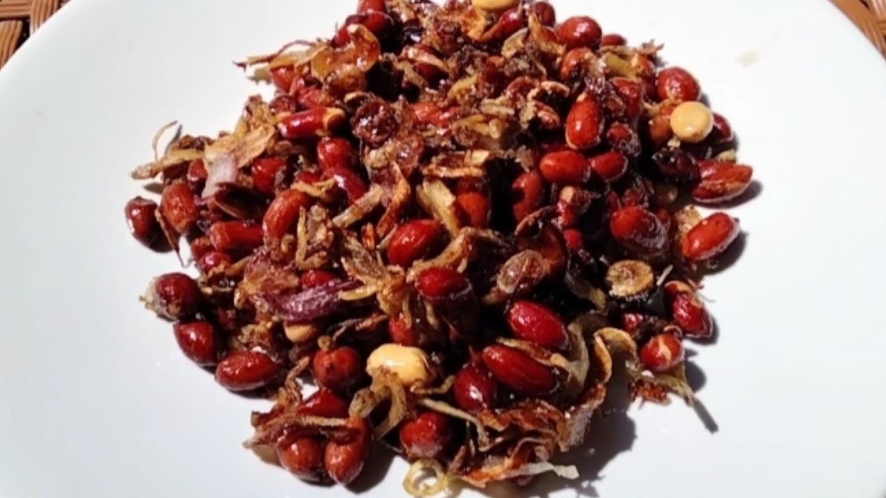 Teri Nasi Kacang Enak Simple Tanpa Bumbu Halus