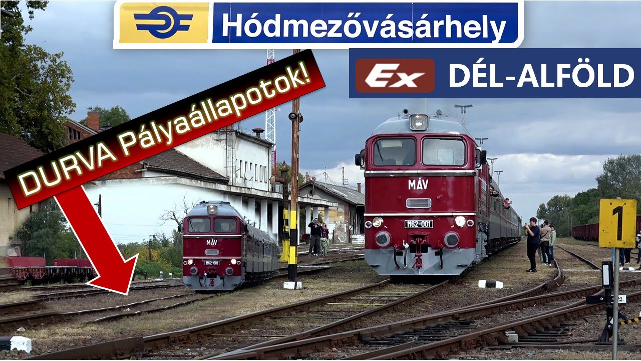 Az ELSŐ SZERGEJ- Eredeti színtervvel! Ünnepi Különvonat Hódmezővásárhelyen: Dél-Alföld Expressz 2025