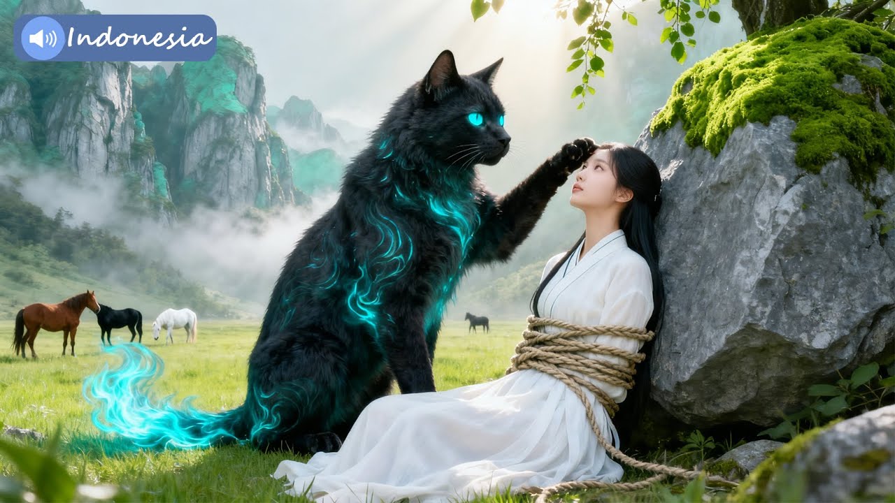 Gadis 18 tahun jatuh，tebing dan bertemu monster kuno—satu ciuman ubah nasibnya!