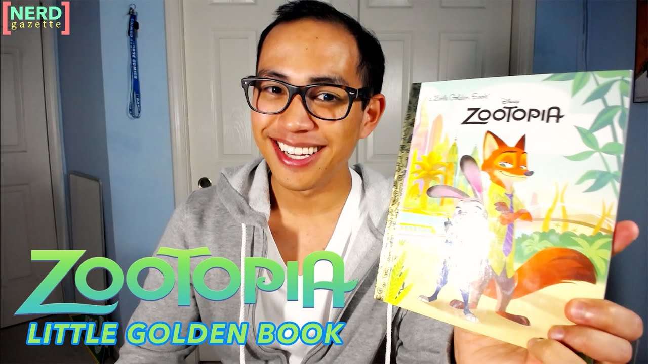 Disney Zootopia Little Golden Book Review & Spoilers