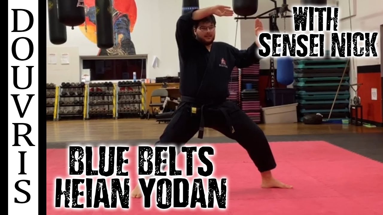 Blue Belts: Heian Yodan - DOUVRIS ORLEANS