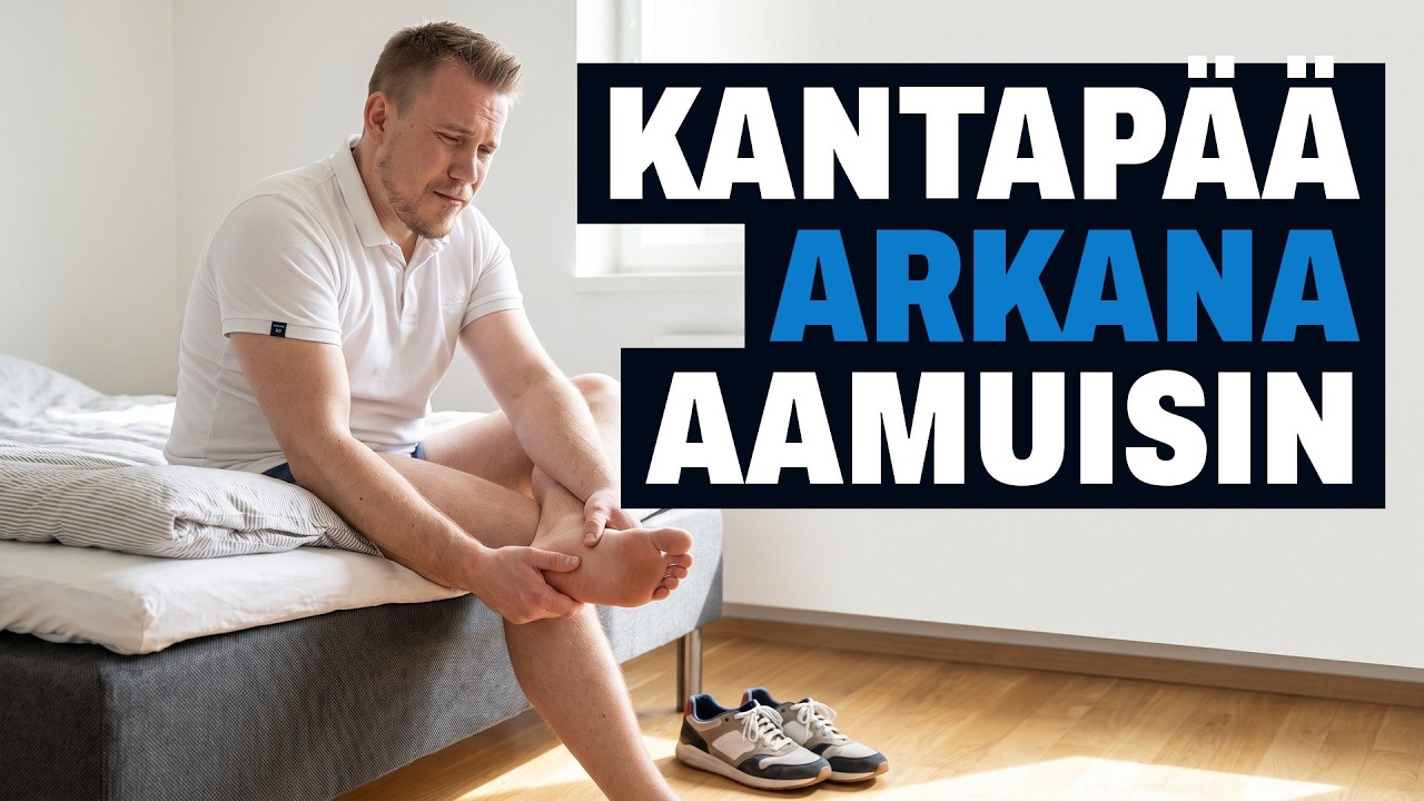 Kipu kantapäässä? 98 % unohtaa nämä tärkeät harjoitteet!