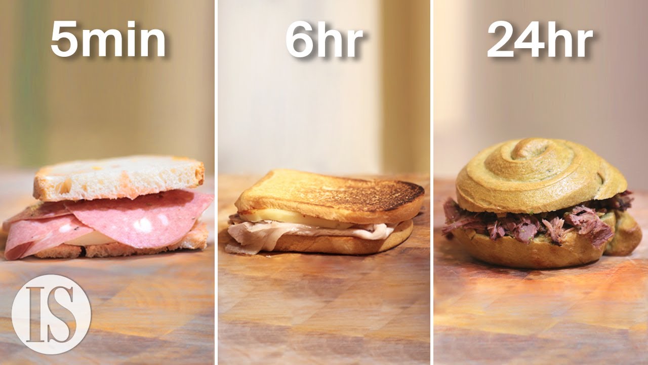 Panini gourmet: 5 min vs. 6 ore vs. 24 ore con Alessandro Frassica e Marco Stabile