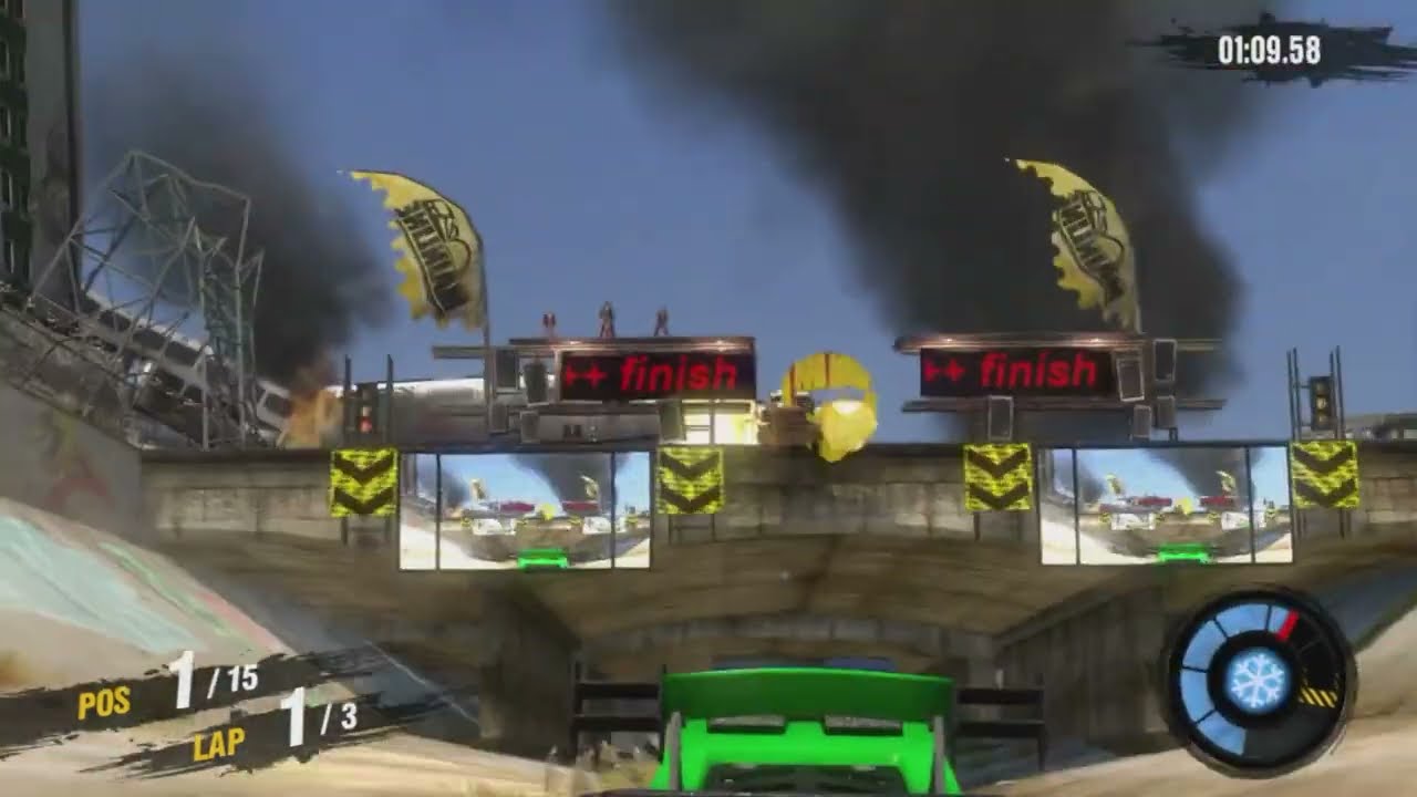 [MotorStorm Apocalypse] End of the Line - Mainline 3 Laps (Bullitt)