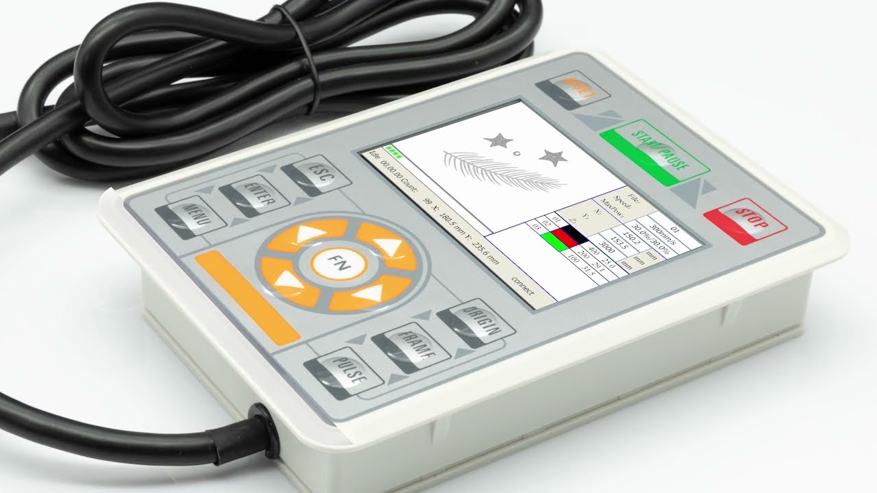RuiDa CO2 Laser Controller, Integrated drive and control, integrated XY axis stepper motor driver