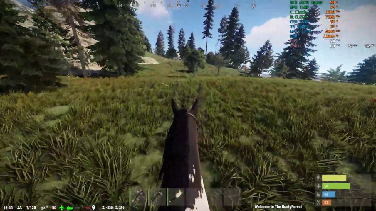 Rust | Maxed @1440p RTX 2070 Super + i5 9600k @5ghz