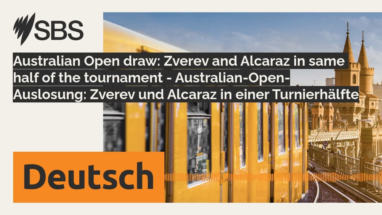Australian Open draw: Zverev and Alcaraz in same half of the tournament -...